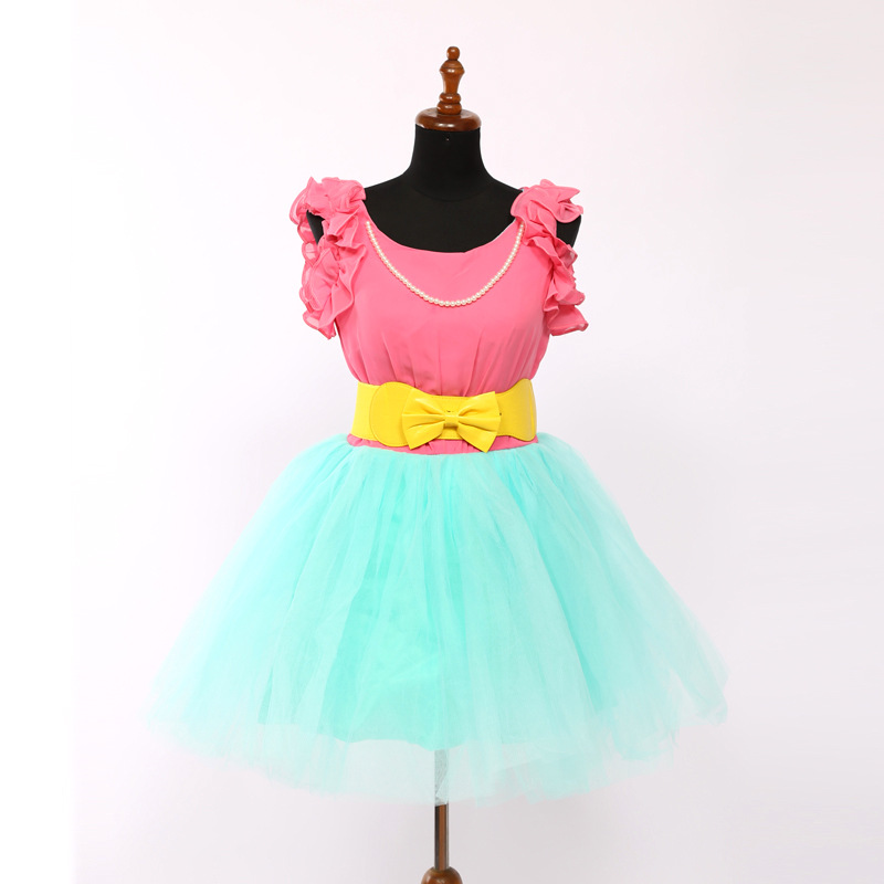 2015主題服裝情侶寫真服裝韓版女裝拍照攝影伴娘禮服甜美小短裙工廠,批發,進口,代購