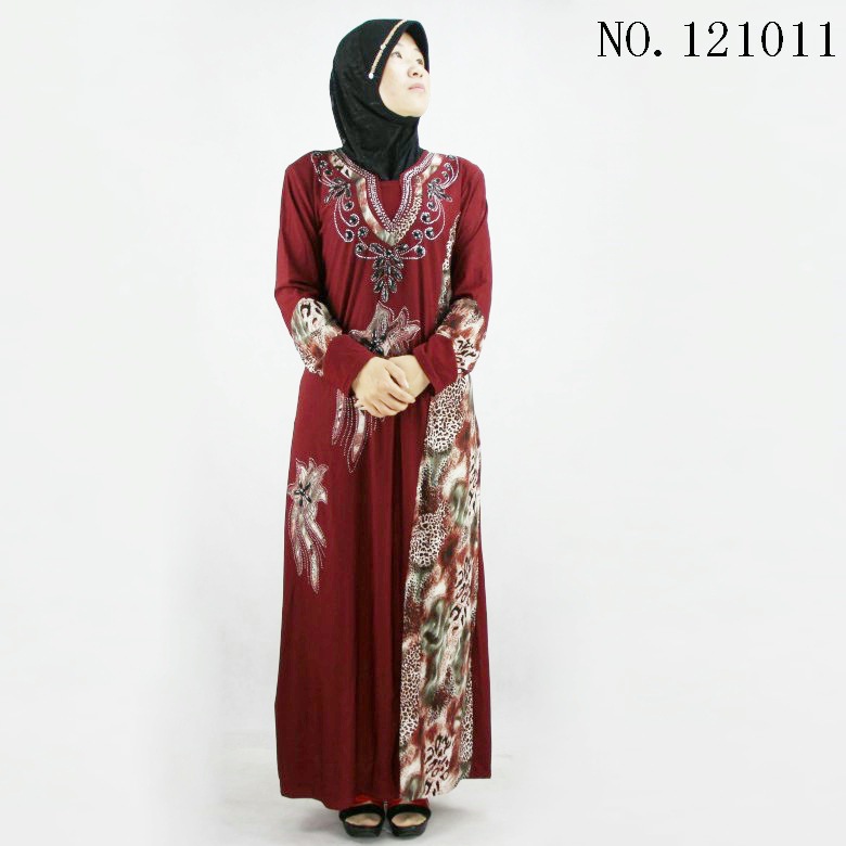 廠傢定做/批發/代發 水晶棉串珠燙鉆皮兜穆斯林女裝長袍禮拜服工廠,批發,進口,代購