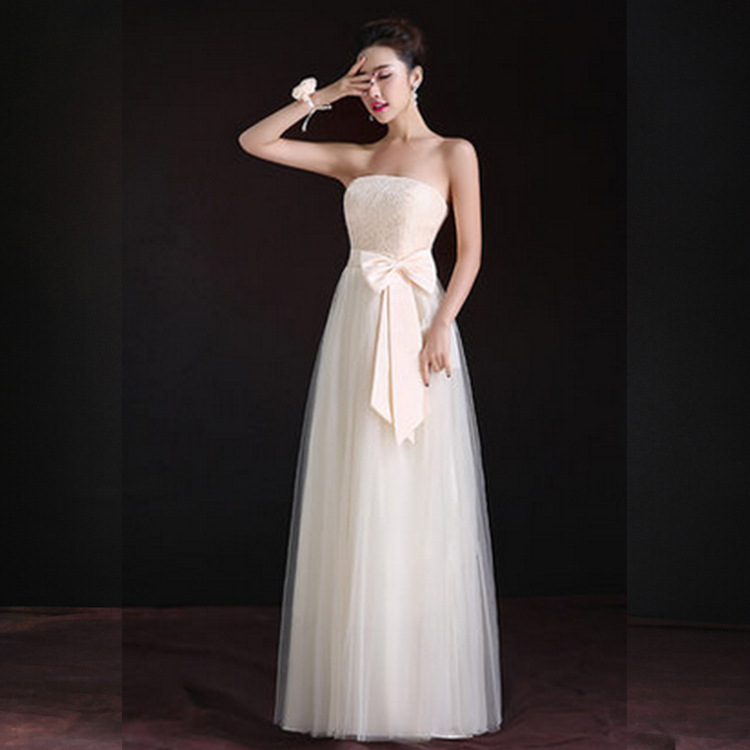 伴娘服2015秋新款結婚伴娘晚禮服大碼伴娘服姐妹裙長款伴娘團工廠,批發,進口,代購