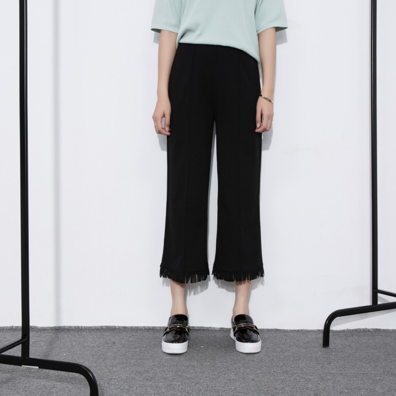 秋銘時裝2016春夏新款原創品牌精品女裝休閒褲一件代發F2537工廠,批發,進口,代購