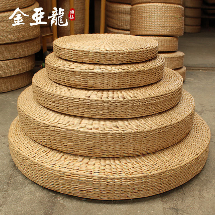 坐墊蒲團加厚蒲草編打跪拜禪修墊直銷夏季飄窗蒲團墊榻榻米地墊工廠,批發,進口,代購