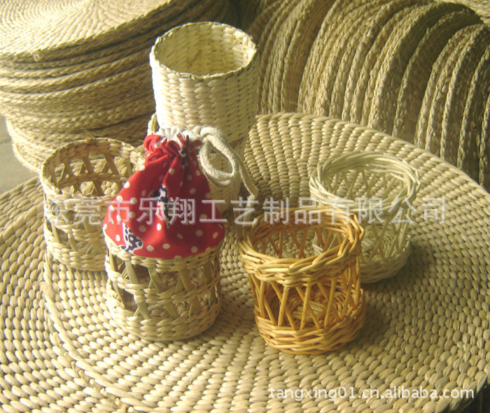 【廠傢直銷】水草籃/植物編織工藝品/草編工藝品工廠,批發,進口,代購