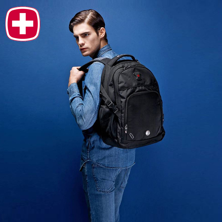 2016新款瑞士軍刀包 雙肩包蘋果筆記本背包15.6寸 禮品背包定製工廠,批發,進口,代購