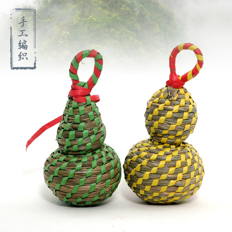 供應 草編葫蘆 草編工藝品 草編飾品 傢居擺件 環保無異味工廠,批發,進口,代購