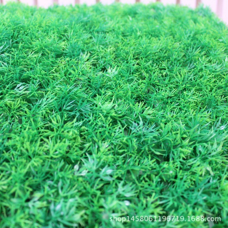 義烏廠傢直銷 仿真四頭草草坪批發 假草皮塑料60*40cm加密加厚批發・進口・工廠・代買・代購