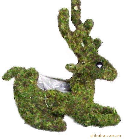 供應聖誕節草編動物 草編工藝品 手工草編動物 草編製品工廠,批發,進口,代購