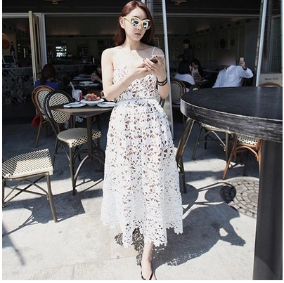 韓國代購cocolala 2015夏季新款你的三次方浪漫唯美連衣裙批發・進口・工廠・代買・代購