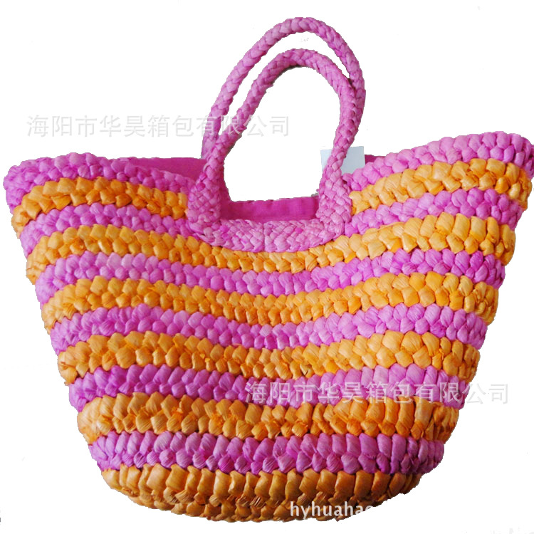 多種樣式 天然環保草編包 優質草編包   加工定做【圖】工廠,批發,進口,代購