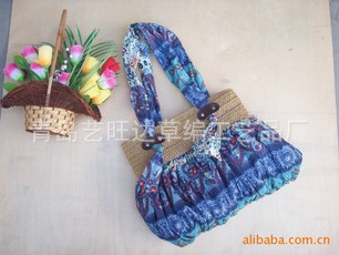 廠傢直銷夏威夷大裙子包/植物手工藝製品/歐美日韓原單草編包16*工廠,批發,進口,代購