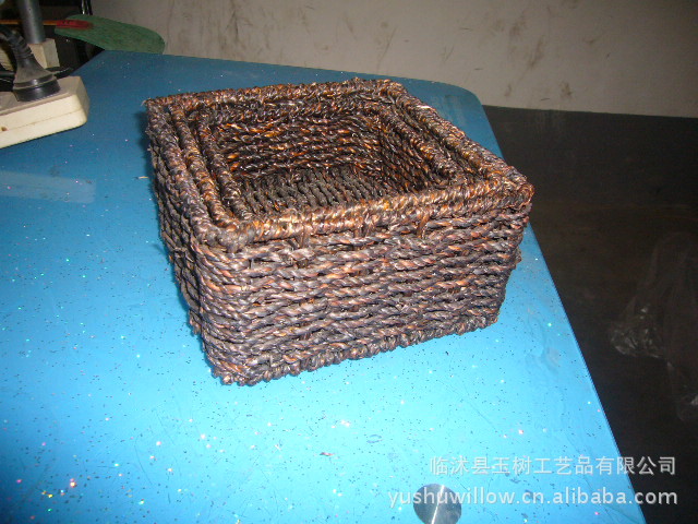 臨沂玉樹廠傢 直銷草柳編編織工藝品 收納筐 綠色環保 經濟耐用工廠,批發,進口,代購