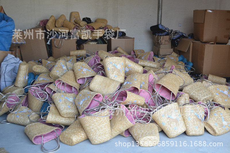 處理庫存草編包 整單外貿出口 內銷單款單個 擺地攤 商場通用女包工廠,批發,進口,代購