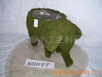 廣西都安廠傢定製動物形花籃 苔蘚動物擺件 OEM定製工廠,批發,進口,代購