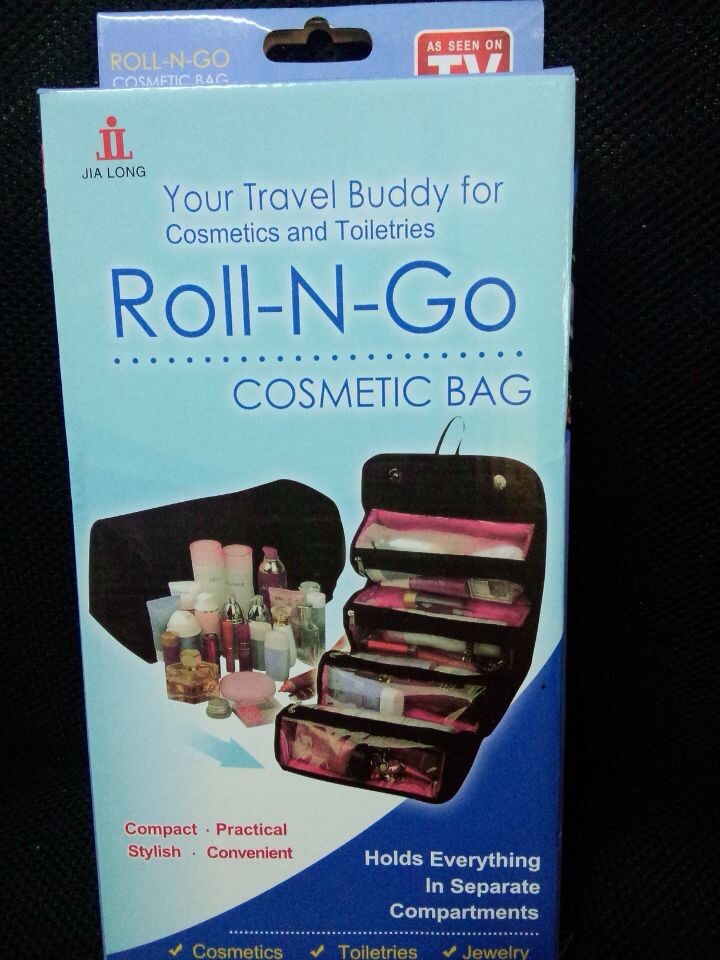 TV熱銷化妝包 Roll-N-Go Cosmetic Bag 多功能收納包化妝包魔術包工廠,批發,進口,代購