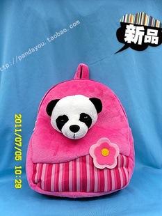 新款 熊貓玩具 背包 公子 機場特供外事禮品 彩色雙肩背工廠,批發,進口,代購