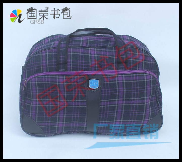 中號格子包廠傢直銷。可定製logo工廠,批發,進口,代購