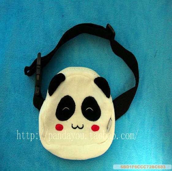新款 熊貓玩具 背包 公子 機場特供外事禮品 熊貓大臉腰包批發・進口・工廠・代買・代購