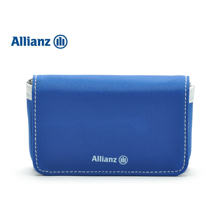 歐洲保險公司定製 ALLIANZ藍色迷你首飾收納包紙巾包口紅小包40g批發・進口・工廠・代買・代購