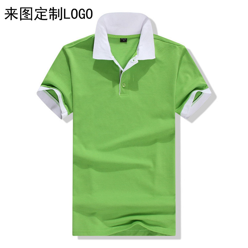 廣告衫定製翻領t恤工作服定製logo印圖印字批發定做班服文化衫批發・進口・工廠・代買・代購