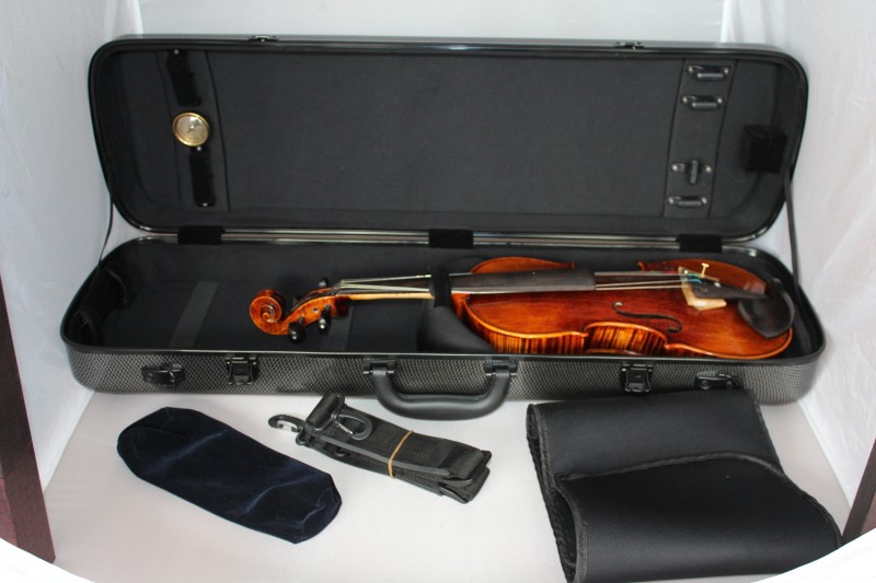 高檔碳纖小提琴盒子OBLONG SHAPE CARBON VIOLIN CASE工廠,批發,進口,代購