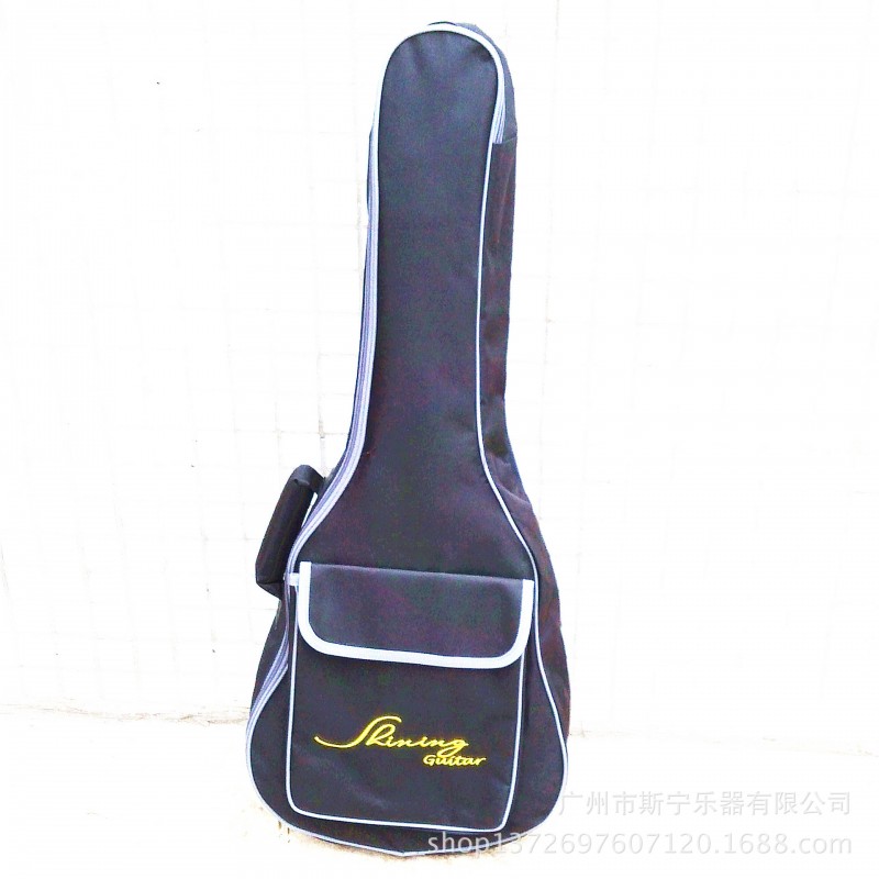 高檔shining 34寸旅行吉他包批發10mm加棉加厚包 雙肩黑色吉他包批發・進口・工廠・代買・代購