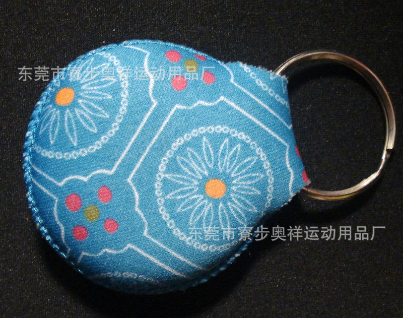 印花鑰匙扣 包包掛件 創意小禮品 創意鑰匙扣袋批發工廠,批發,進口,代購