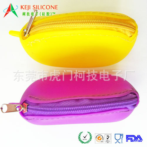 廠傢低價直銷矽膠枕頭漢堡大小格子DIY圓點拉鏈包可印LOGO工廠,批發,進口,代購