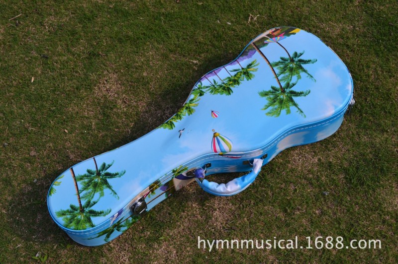 Ukulele case尤克裡裡盒 夏威夷風格 工廠直銷 歡迎貼牌定製工廠,批發,進口,代購