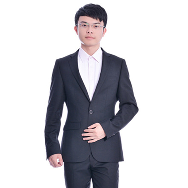 新款男式西服套裝韓版婚禮商務職業裝批發・進口・工廠・代買・代購