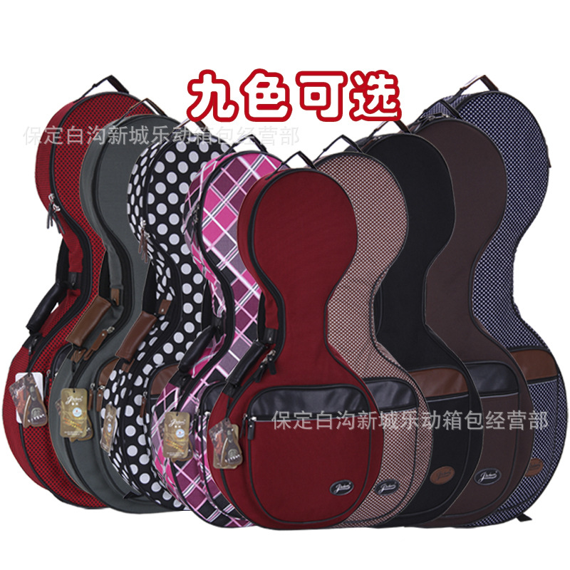 jinchuan彩色系列專業型中阮包 便攜型中阮袋 加棉雙背阮琴箱包工廠,批發,進口,代購