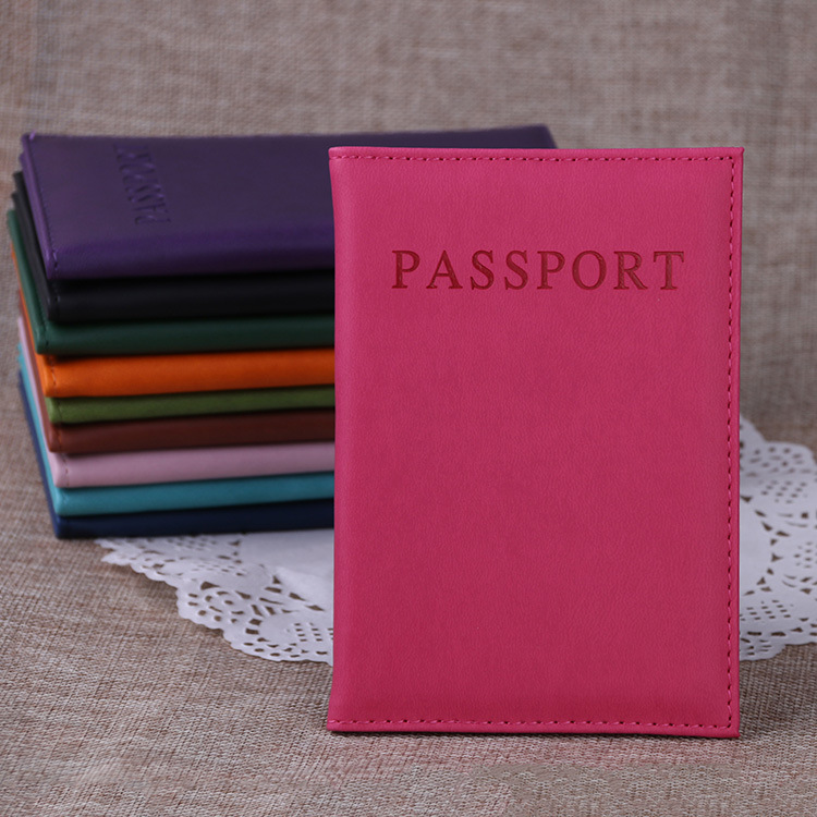 批發定製英文PU皮passport護照本護照夾護照套護照包定做LOGO工廠,批發,進口,代購