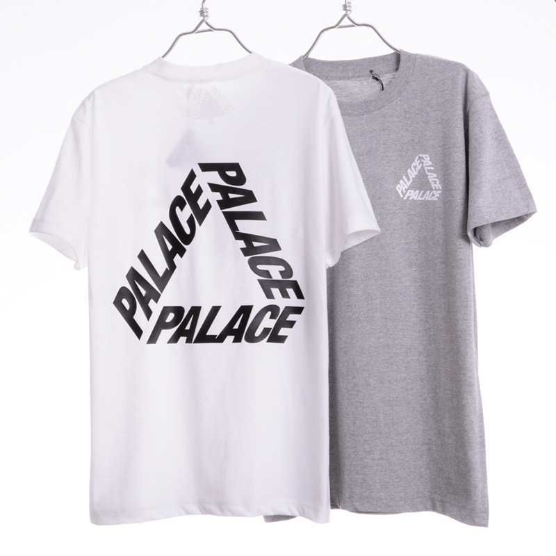 現貨2016夏palace p3三角logo全棉短袖T恤潮牌Tee寬松男批發工廠,批發,進口,代購