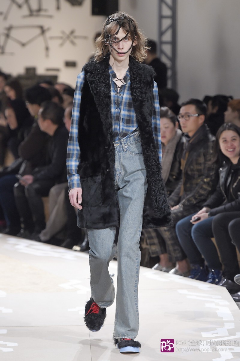 2015新款海寧男士皮草外套兔毛羊毛雙麵穿歐版版男款大衣一件代發批發・進口・工廠・代買・代購