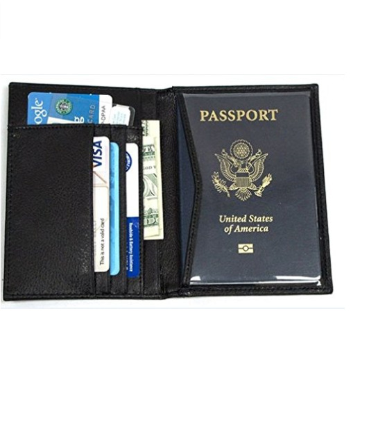 廠傢生產真皮多功能旅行護照包  支票 卡位 證件 多證合一護照夾批發・進口・工廠・代買・代購