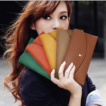 2014新款韓版女包錢包卡包長款超薄包多色可以定製糖果色錢包批發工廠,批發,進口,代購
