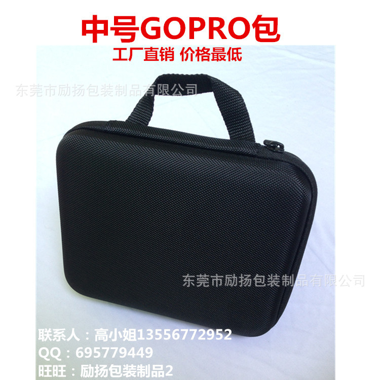 批發GoPro Hero4 3+/3/2/1 小蟻 中號收納包 中號gopro相機包工廠,批發,進口,代購