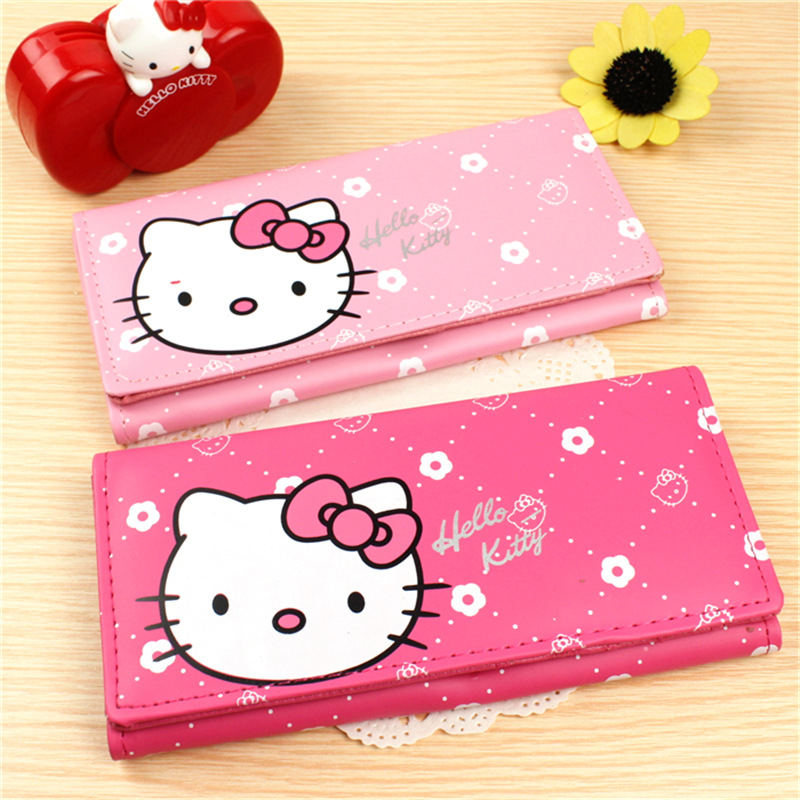 hello kitty女士錢包批發 可愛卡通KT兒童PU皮錢包 廣州廠傢貨源工廠,批發,進口,代購