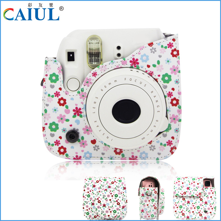 CAIUL/彩友樂拍立得相機mini8/8+小碎花相機包 保護相機合身套批發・進口・工廠・代買・代購