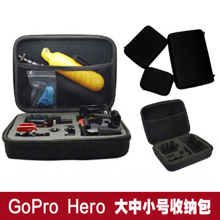 新款Gopro hero4 3+ 3 2 1完美收納包 gopro相機盒 批發工廠,批發,進口,代購