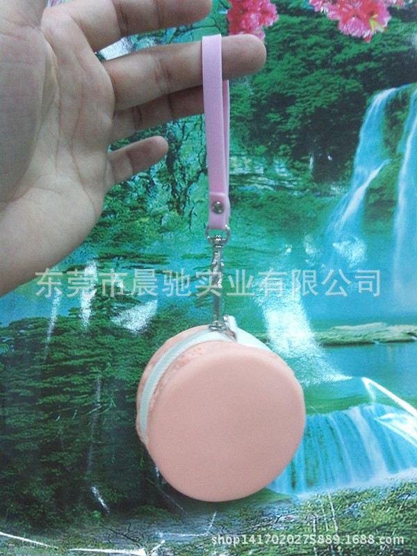馬卡龍掛繩包 女士掛繩包 女士小圓包 拉鏈馬卡龍零錢包 掛繩錢包工廠,批發,進口,代購