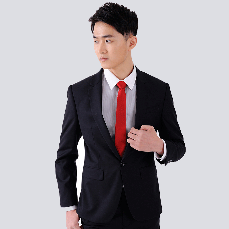 BOMVEY2015男西服 韓版修身西裝 商務西服寶藍 定製加工一件代發工廠,批發,進口,代購