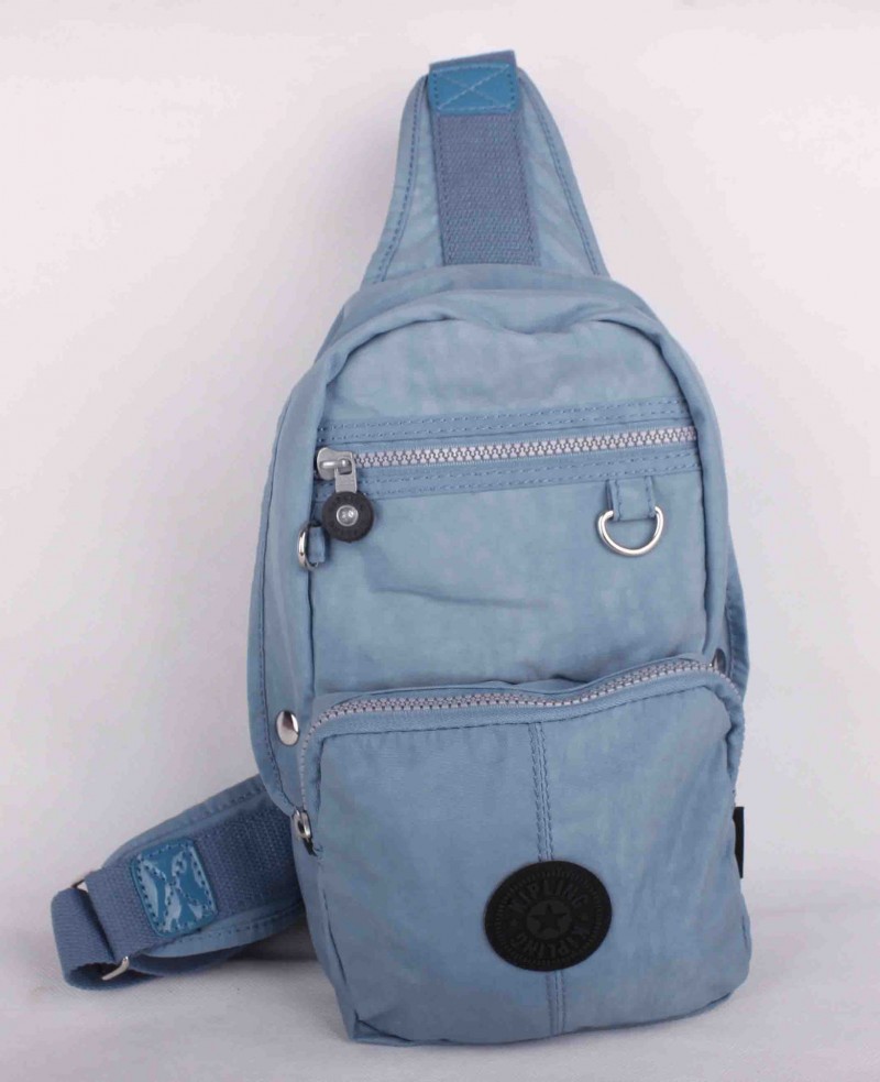 kipling2013經典款胸包 吉普林胸前挎包隨身包 純藍色批發・進口・工廠・代買・代購
