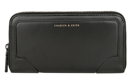Charles&Keith 新款女包拼接長款錢包CK2-10700111工廠,批發,進口,代購