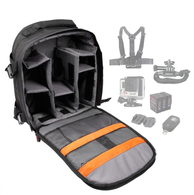 爆款gopro相機背包 單反相機背包 gopro包 YKK攝影包 多功能背包批發・進口・工廠・代買・代購