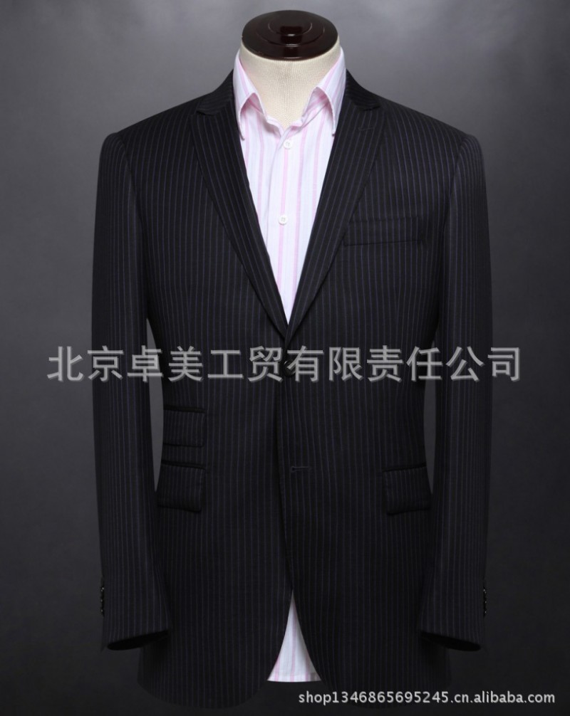 【專業定做】供應多款三粒扣西服、職業裝（圖）西服套裝定做工廠,批發,進口,代購