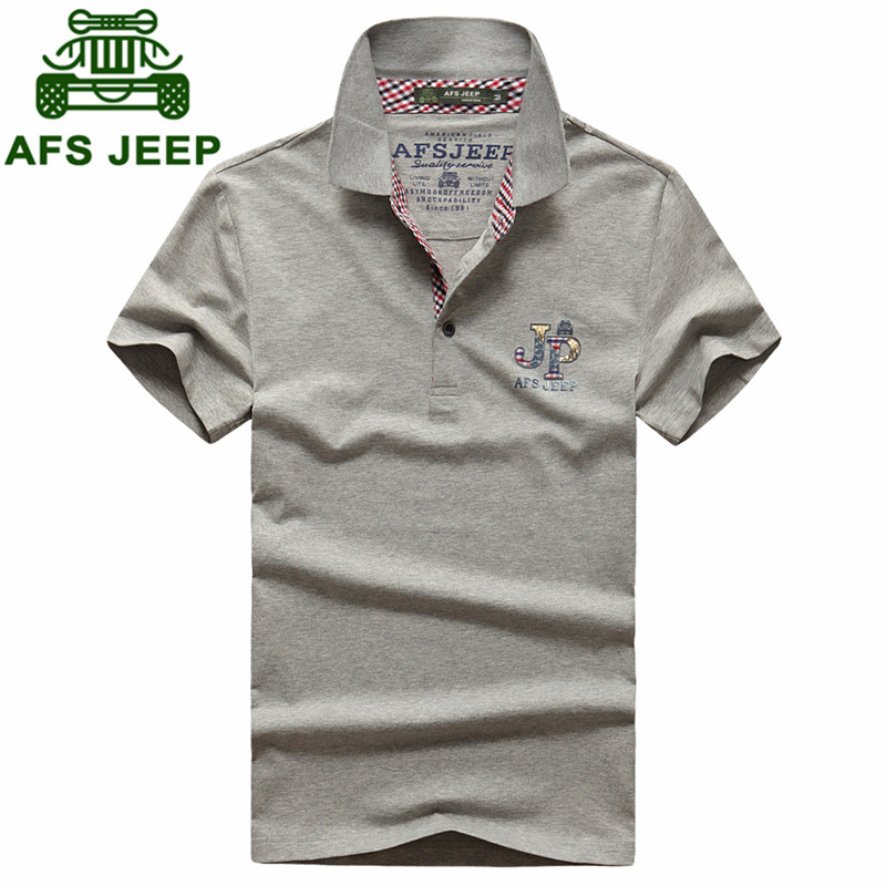 正品Afs Jeep/戰地吉普男休閒短袖POLO衫2016夏季新款男純棉polo工廠,批發,進口,代購