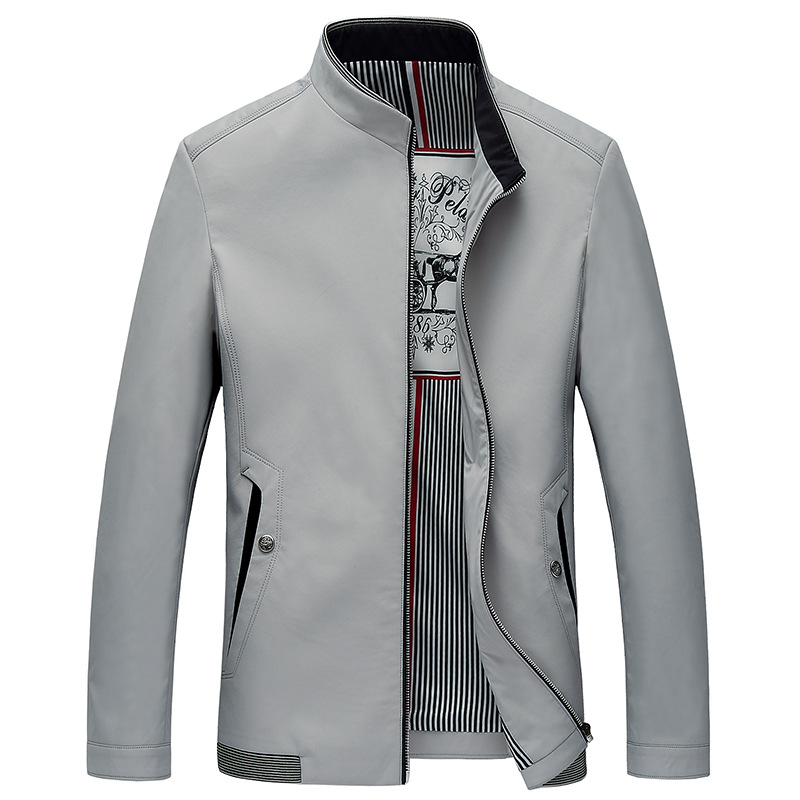 春裝新款男士立領jacket時尚爆款男式夾克休閒外套男裝 夾克 男工廠,批發,進口,代購