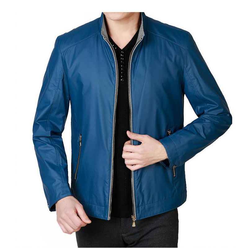 2016春季新款男士休閒修身夾克外套 青年男式商務品牌立領男裝工廠,批發,進口,代購