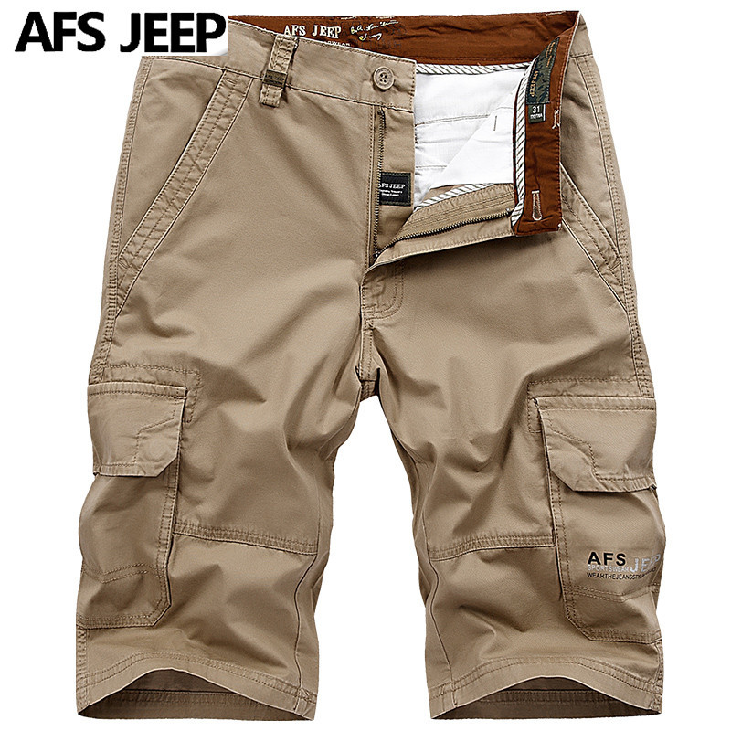 AFS JEEP休閒短褲戰地吉普男士工裝短褲寬松休閒純棉七分褲889工廠,批發,進口,代購