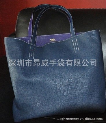 深圳昂威廠傢供應歐美流行兩用PVC女式購物包時尚簡約購物包工廠,批發,進口,代購