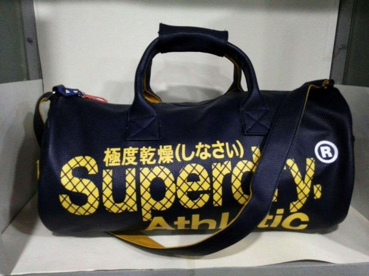 2016新款Superdry極度乾燥包包挎包PU帆佈拉鏈裝備包大容量旅行包批發・進口・工廠・代買・代購